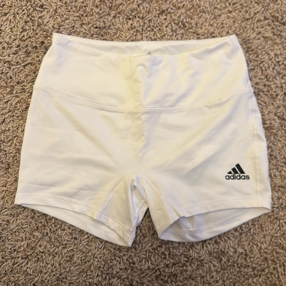 Adidas 4 inch Short Tight - white, never worn